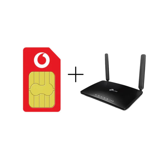 Uncapped Fixed LTE - Up to 30 Mbps + TP Link MR600 Router