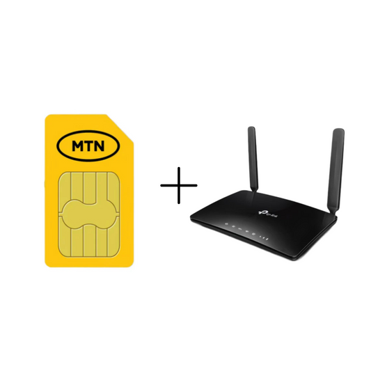 MTN Business Uncapped Fixed LTE - Up to 150Mbps + TP Link MR600 Router